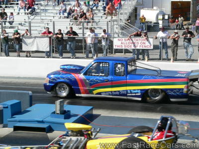 BLUE FORD TRUCK WHEELIE MM